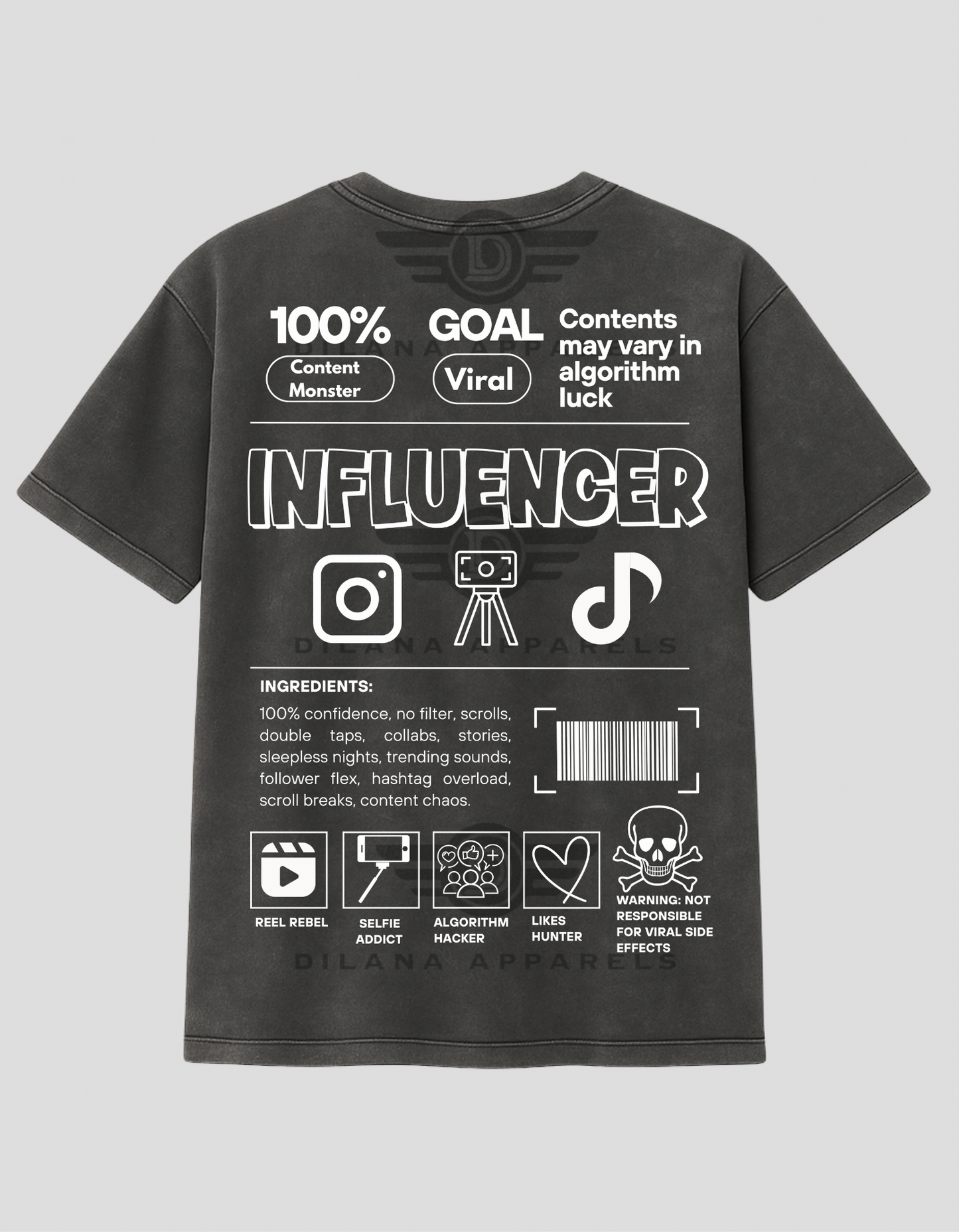 Influencer Label Tee