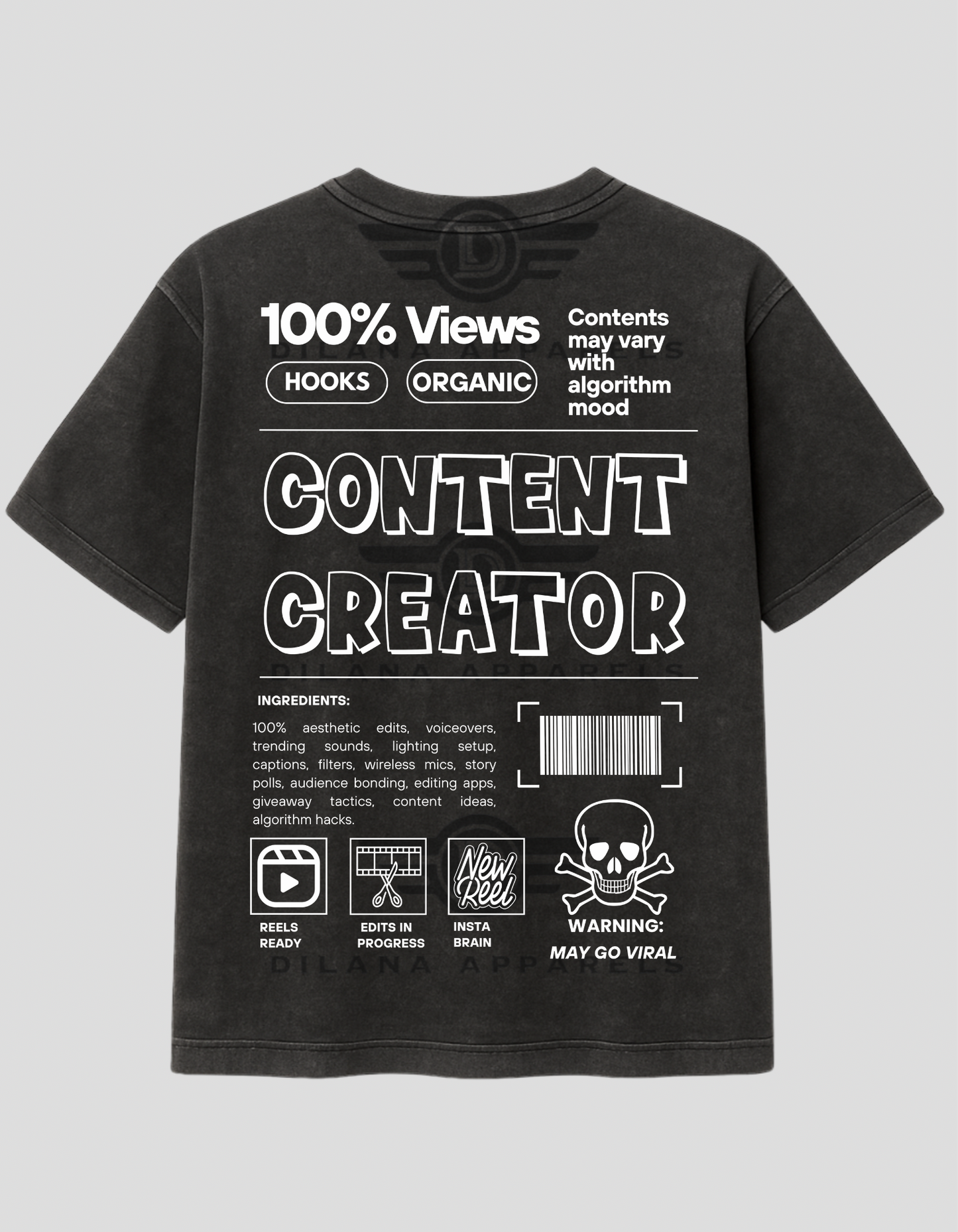 Content Creator Label Tee