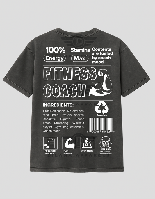 Fitness Coach Label Tee