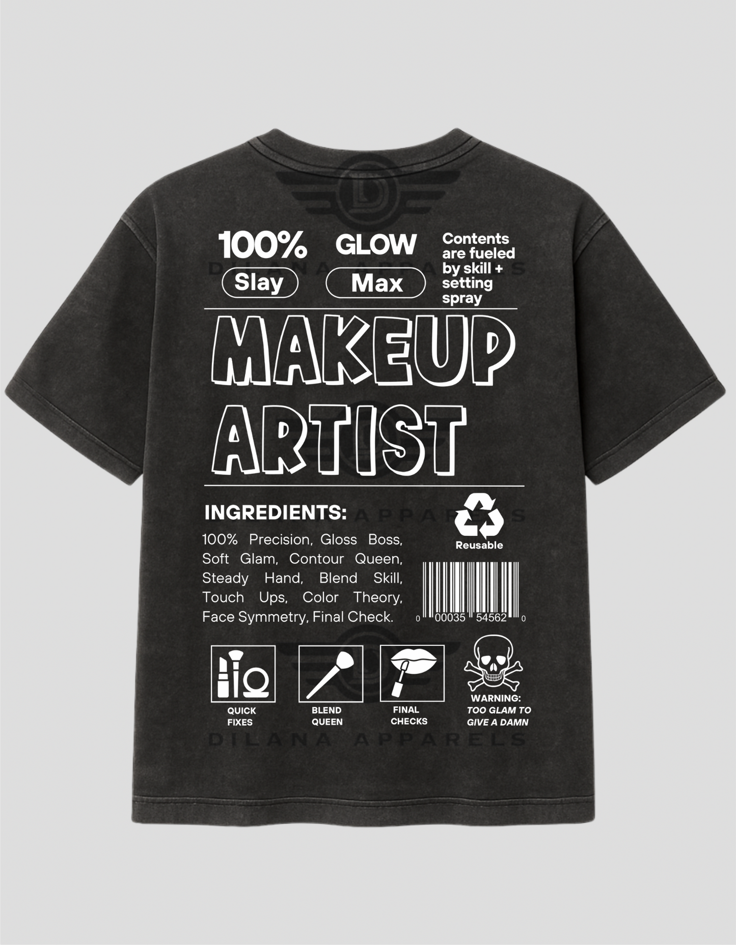 Makeup Artist Label Tee