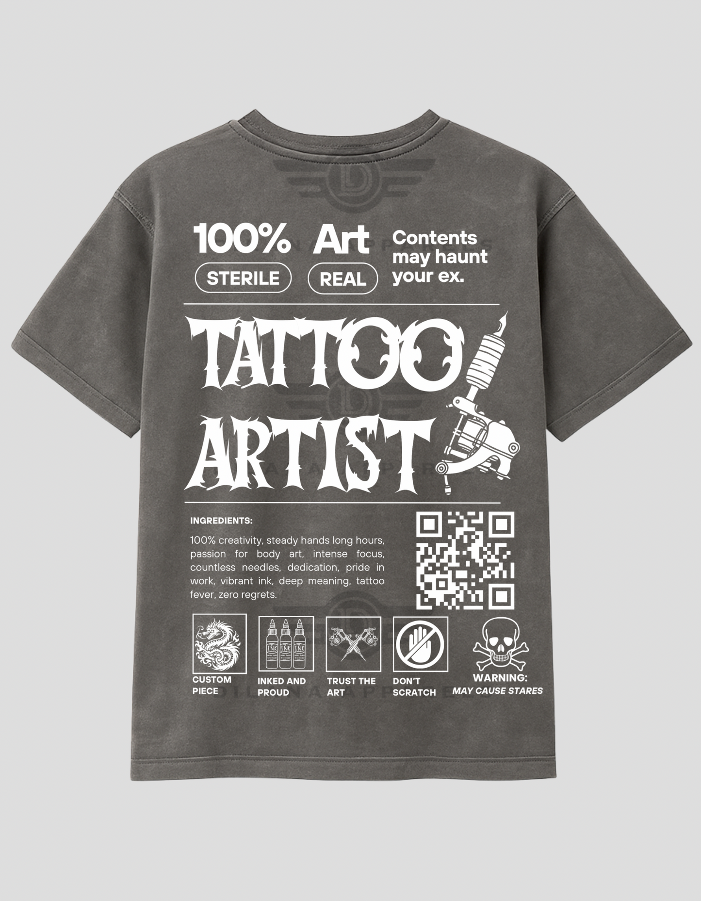 Tattoo Artist Label Tee