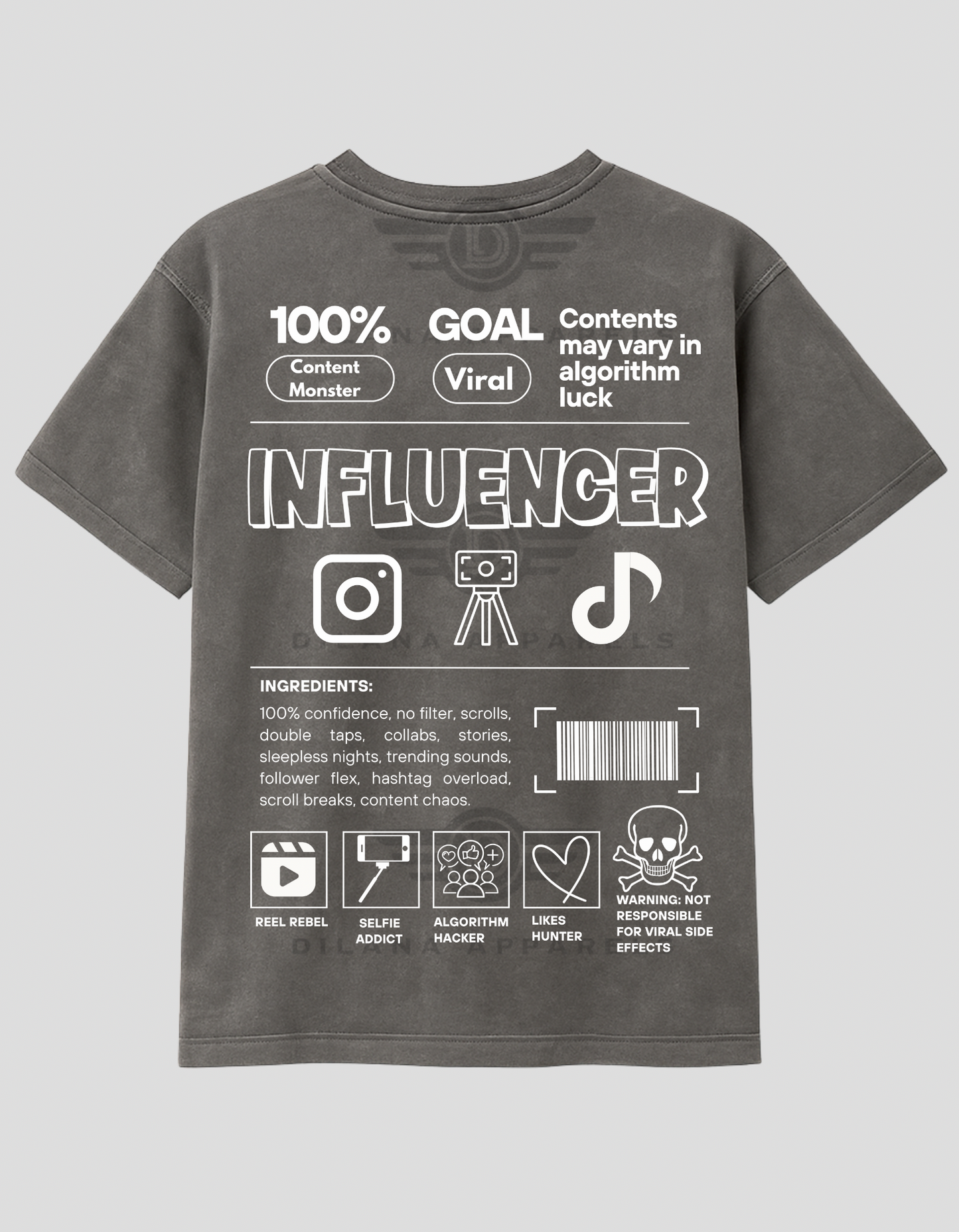 Influencer Label Tee