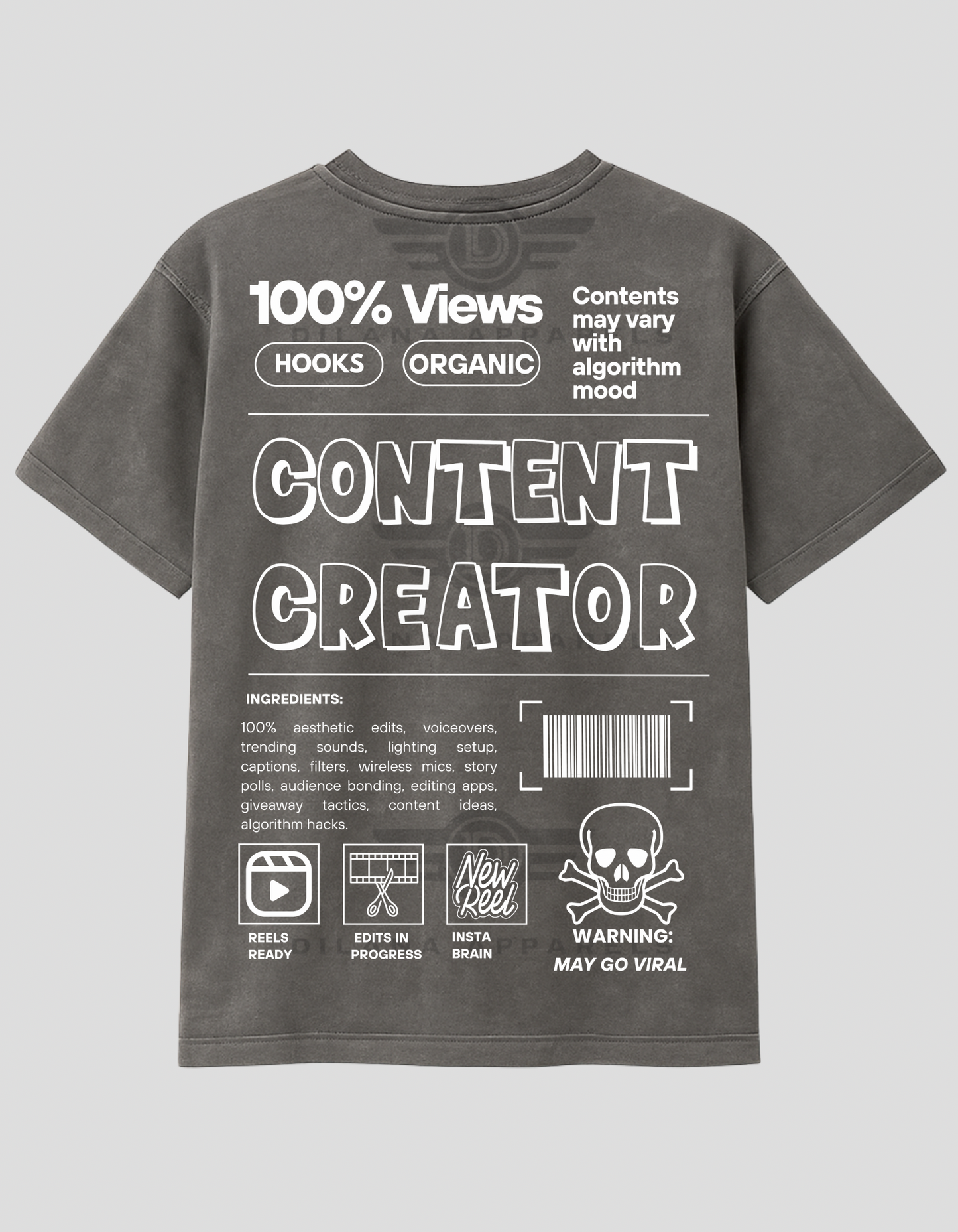 Content Creator Label Tee