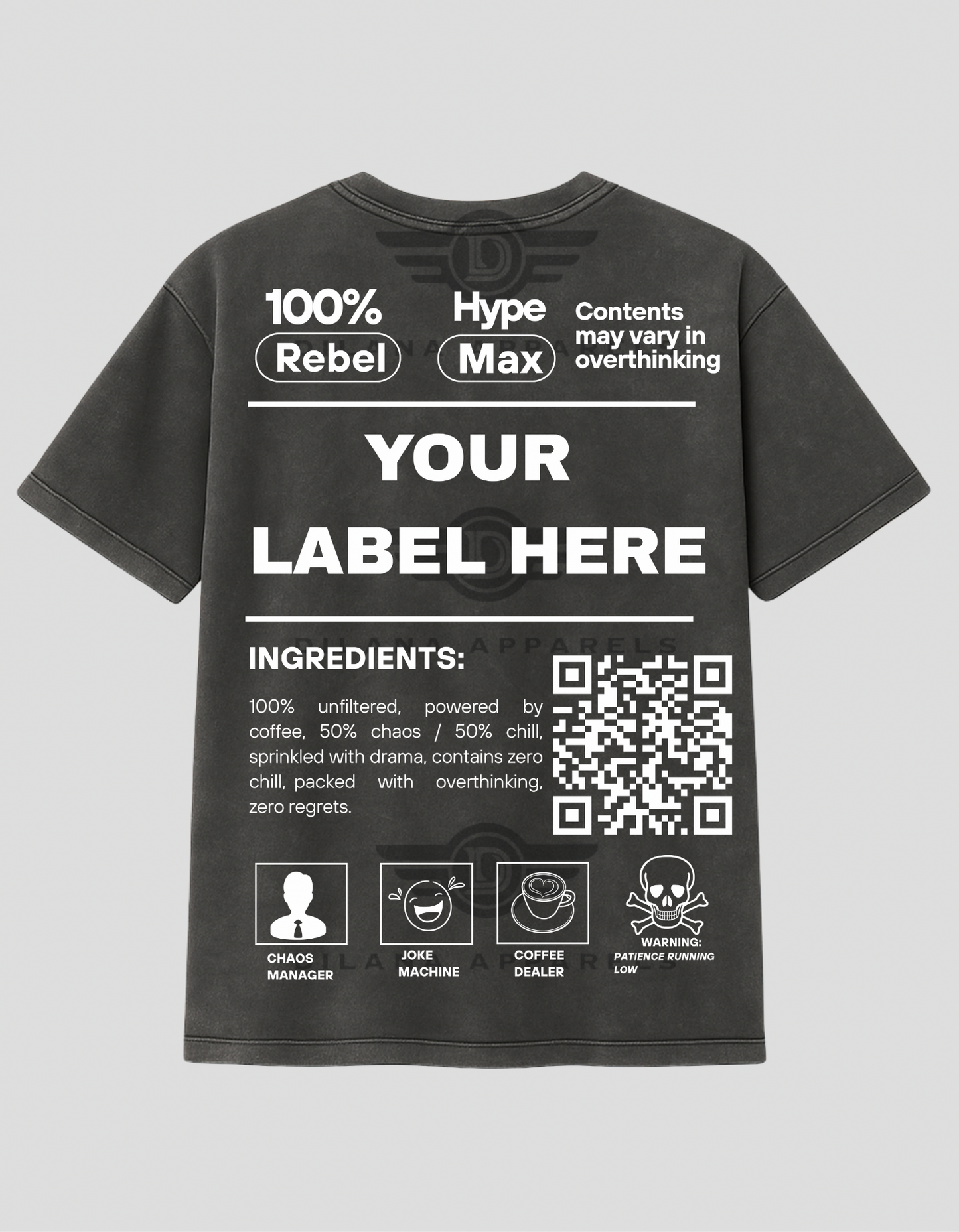 Custom Label Tee