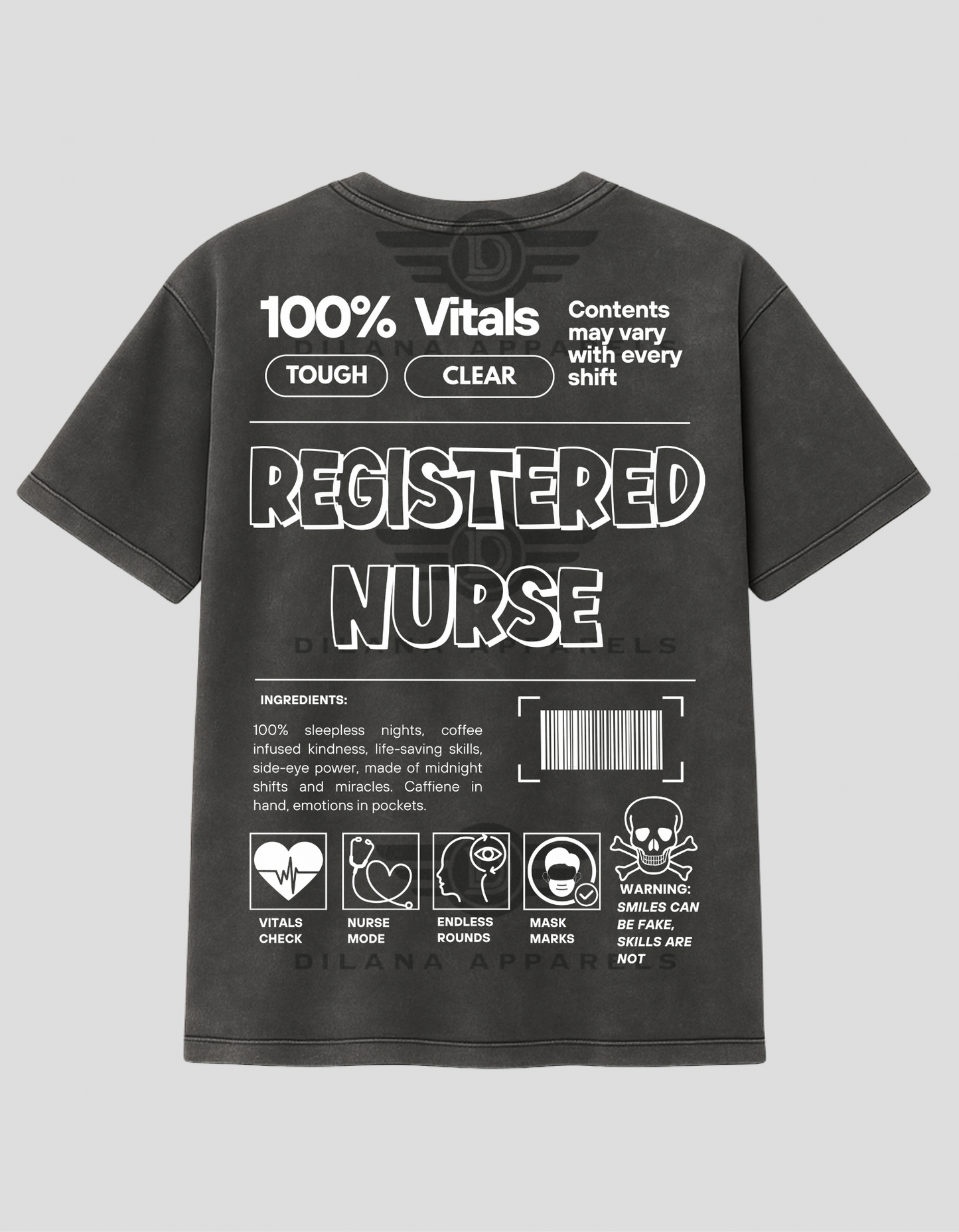 Registered Nurse Label Tee