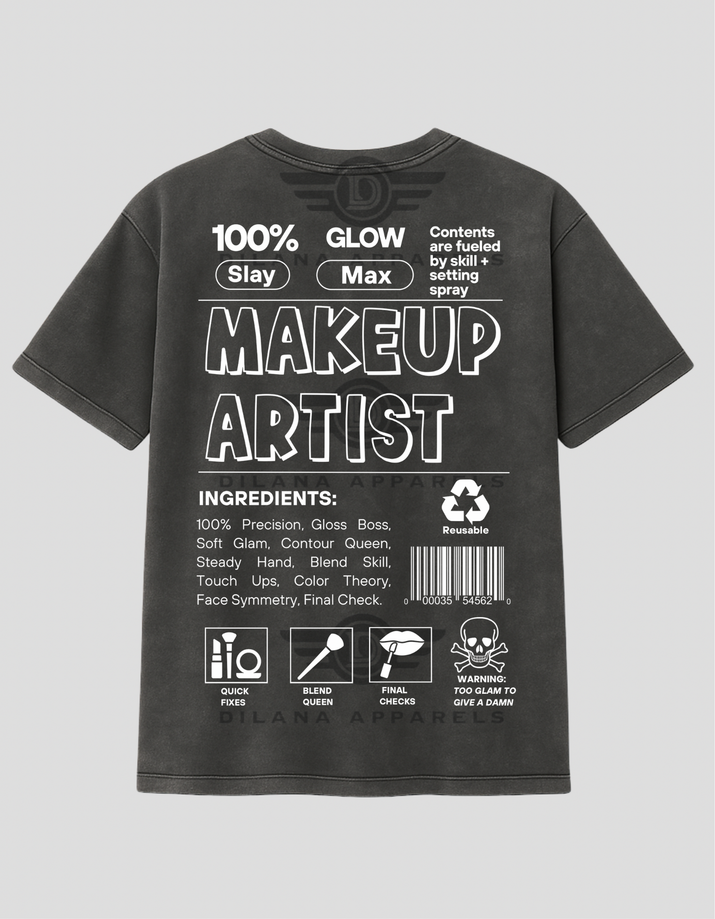 Makeup Artist Label Tee