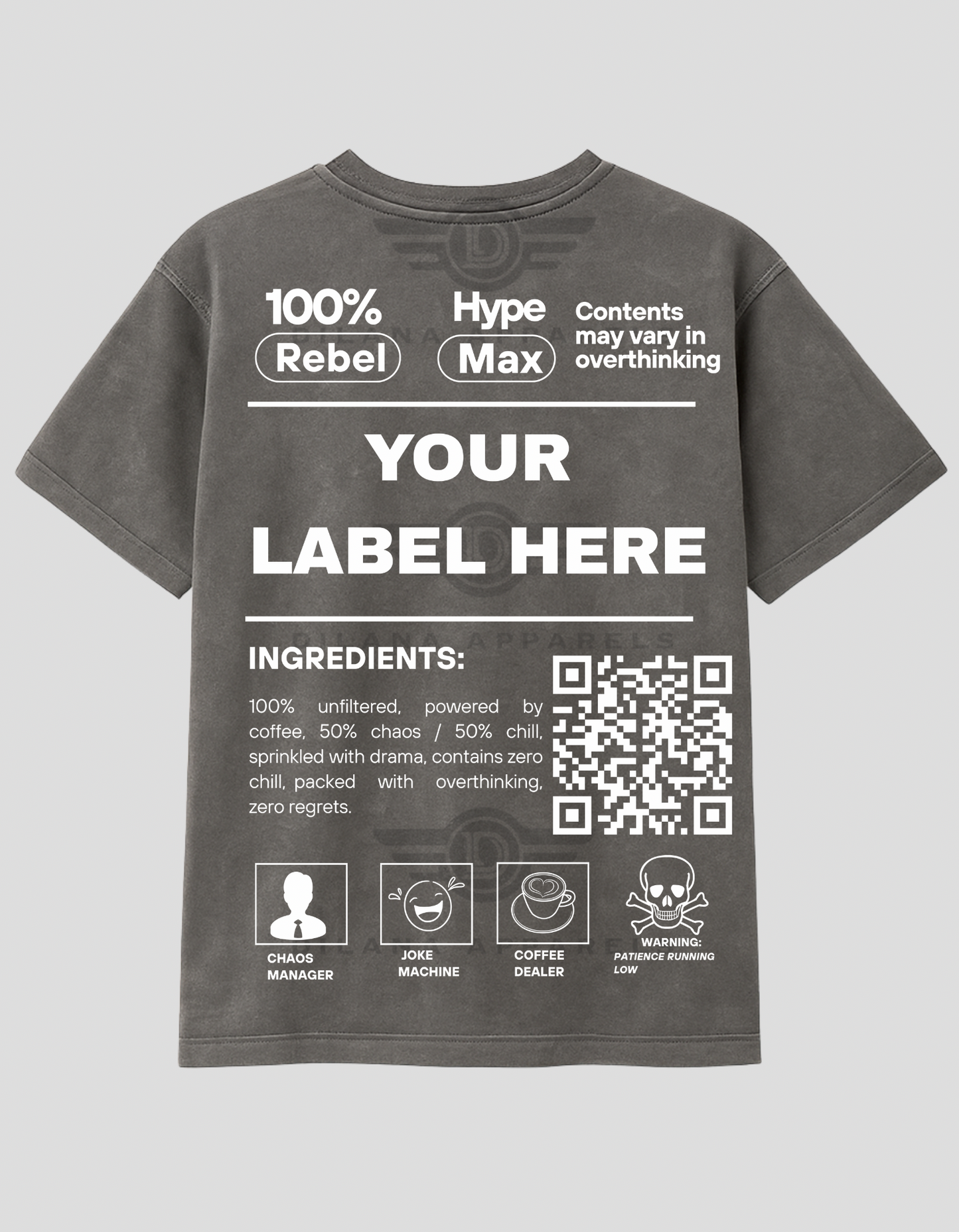 Custom Label Tee