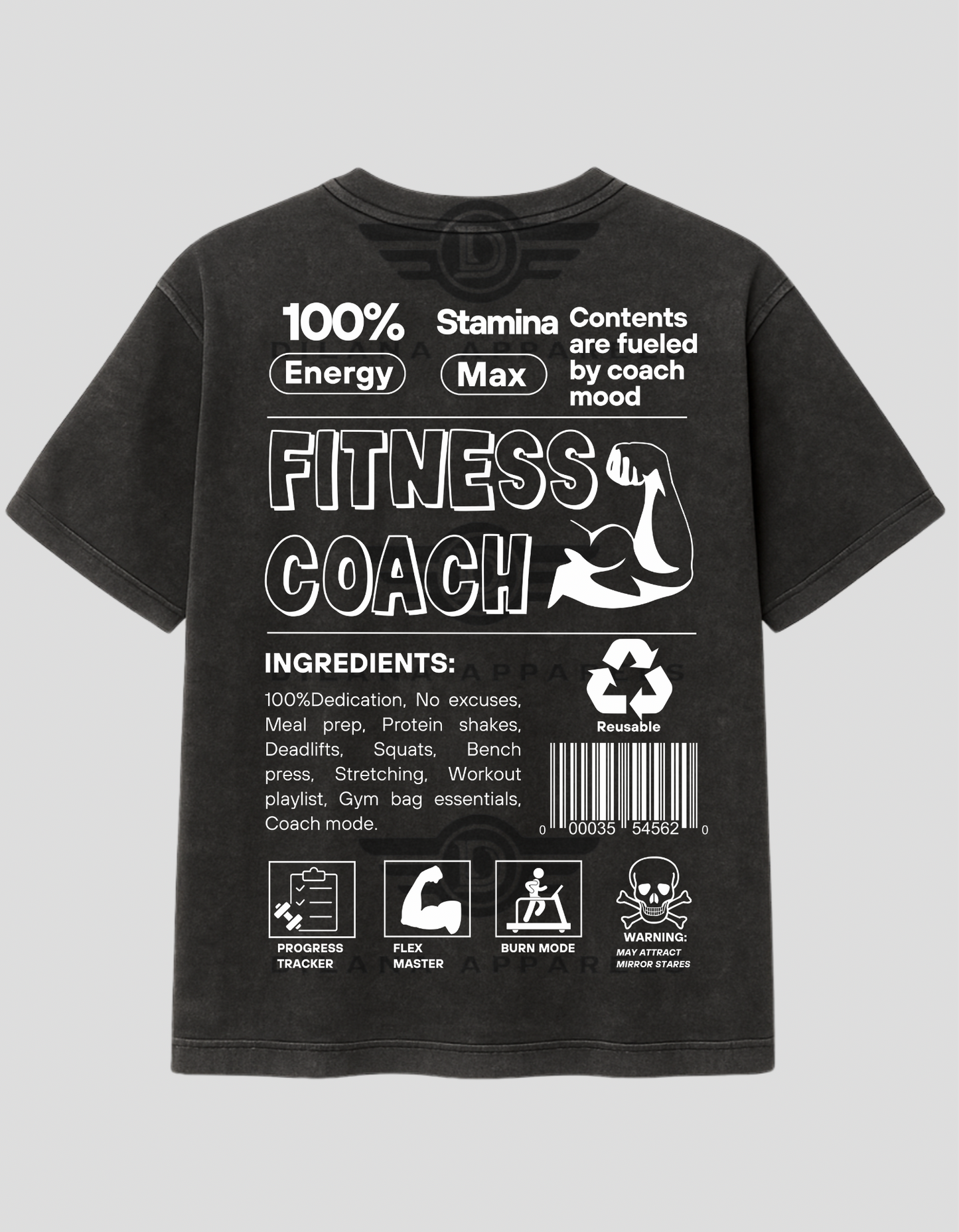 Fitness Coach Label Tee