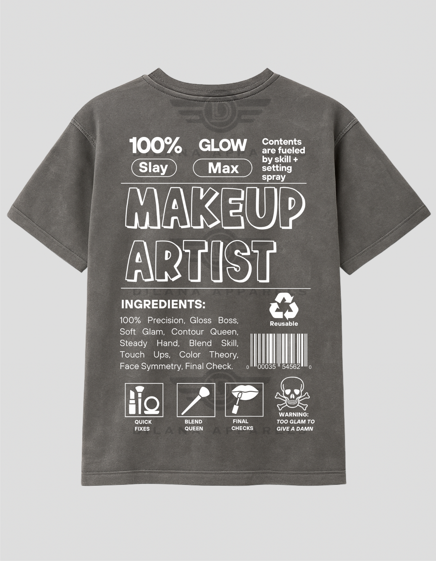 Makeup Artist Label Tee