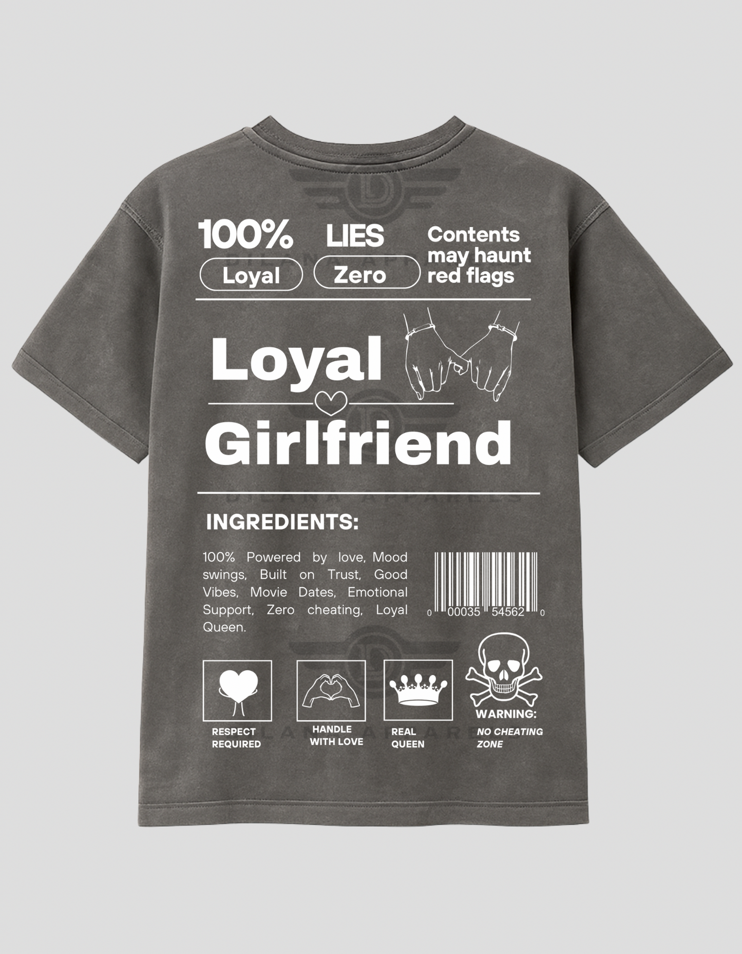 Loyal Girlfriend Label Tee