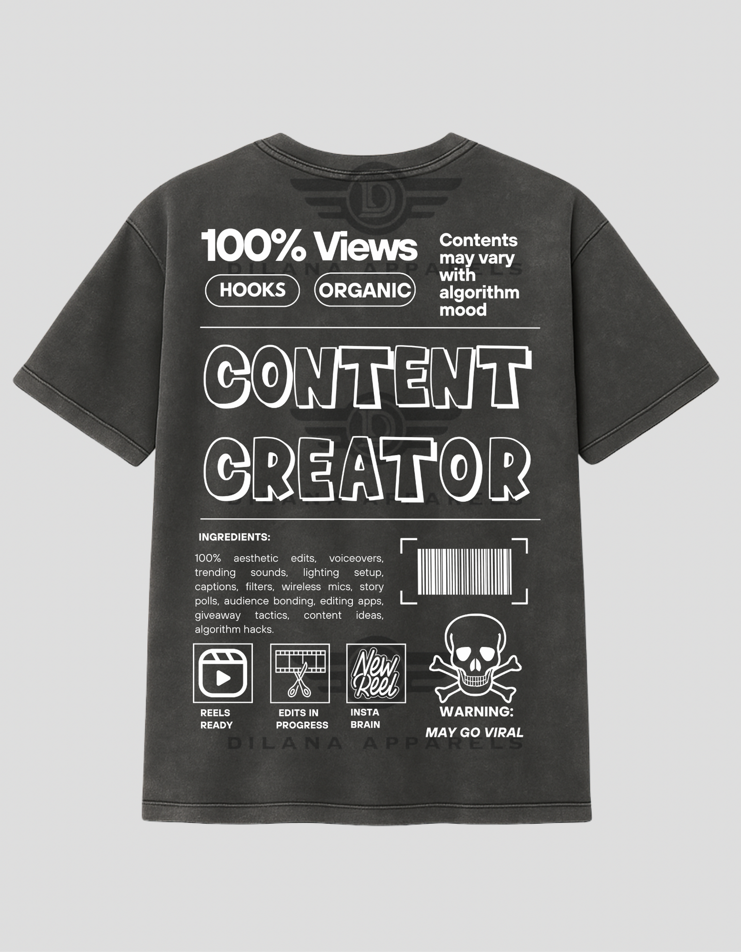 Content Creator Label Tee