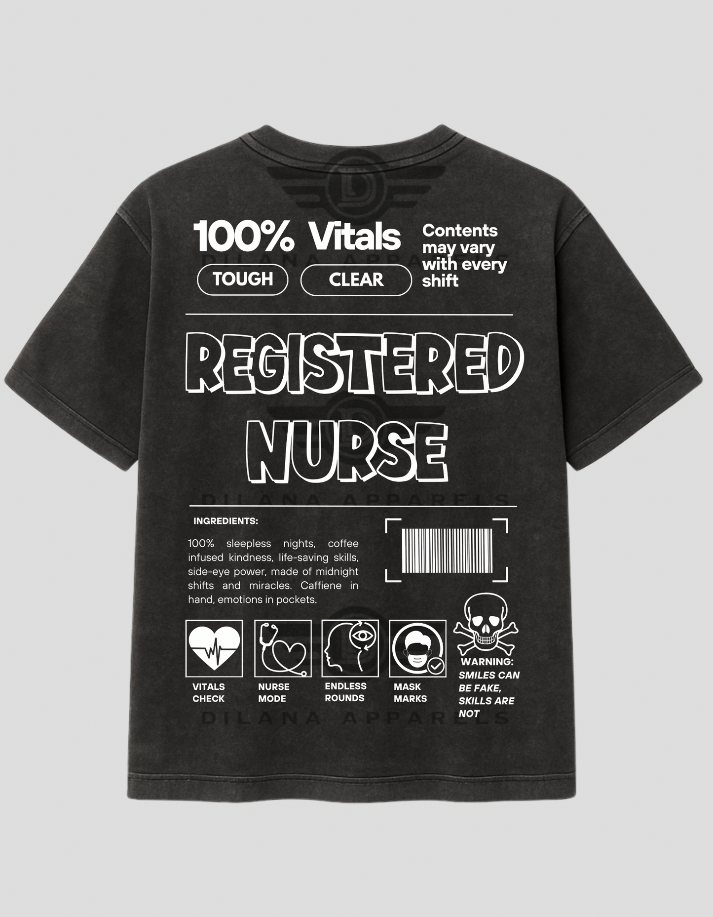 Registered Nurse Label Tee