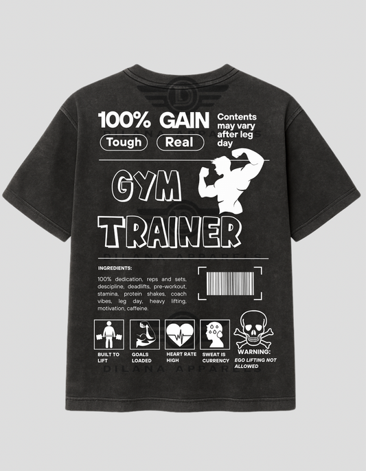 Gym Trainer Label Tee