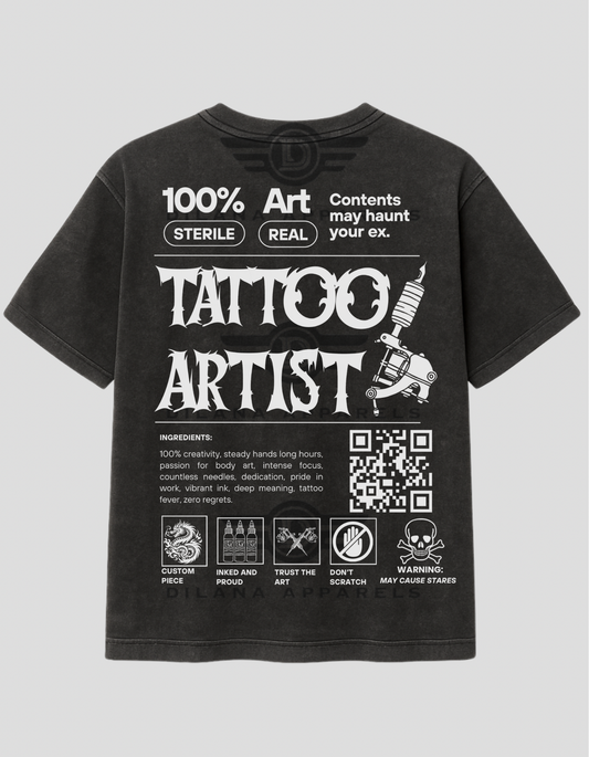 Tattoo Artist Label Tee